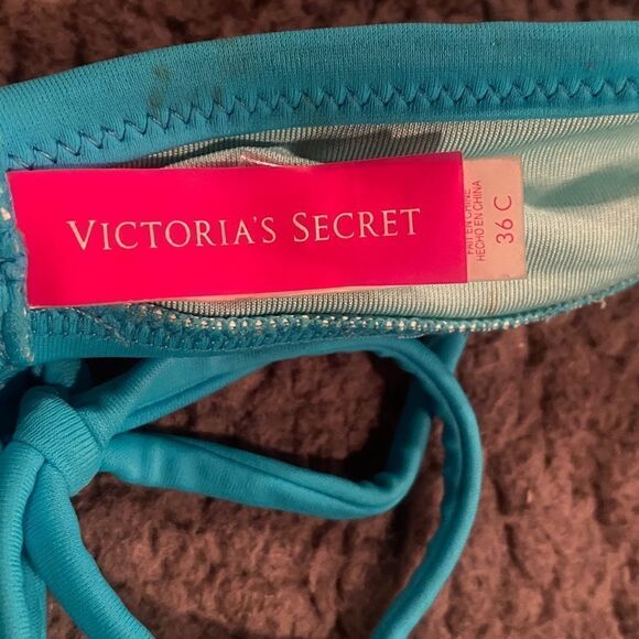 Victoria’s Secret Blue Bikini Top - Picture 8 of 10